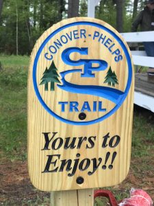 C-P Trail sign